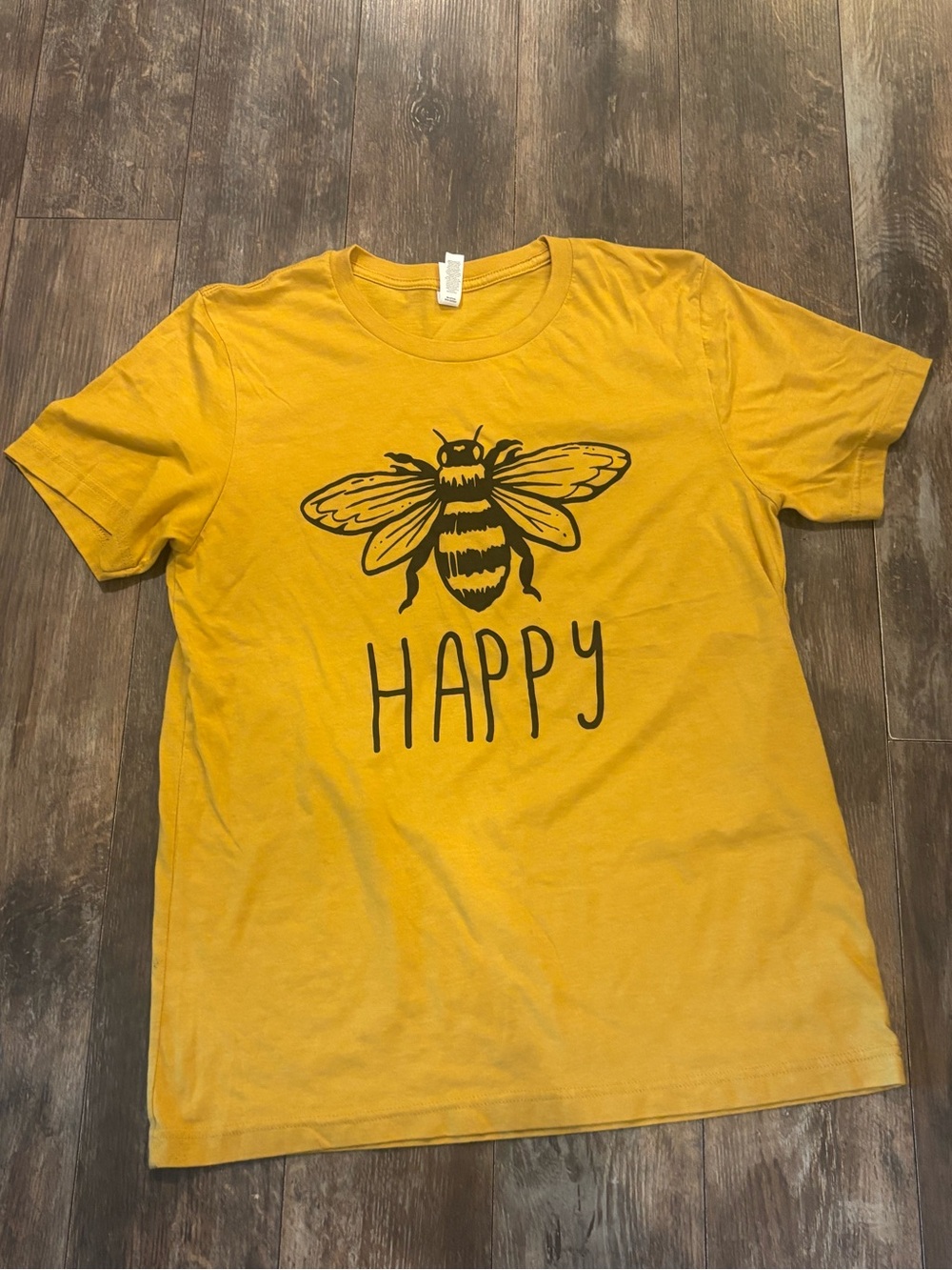 Bella Canvas Mustard Yellow Crewneck Tee